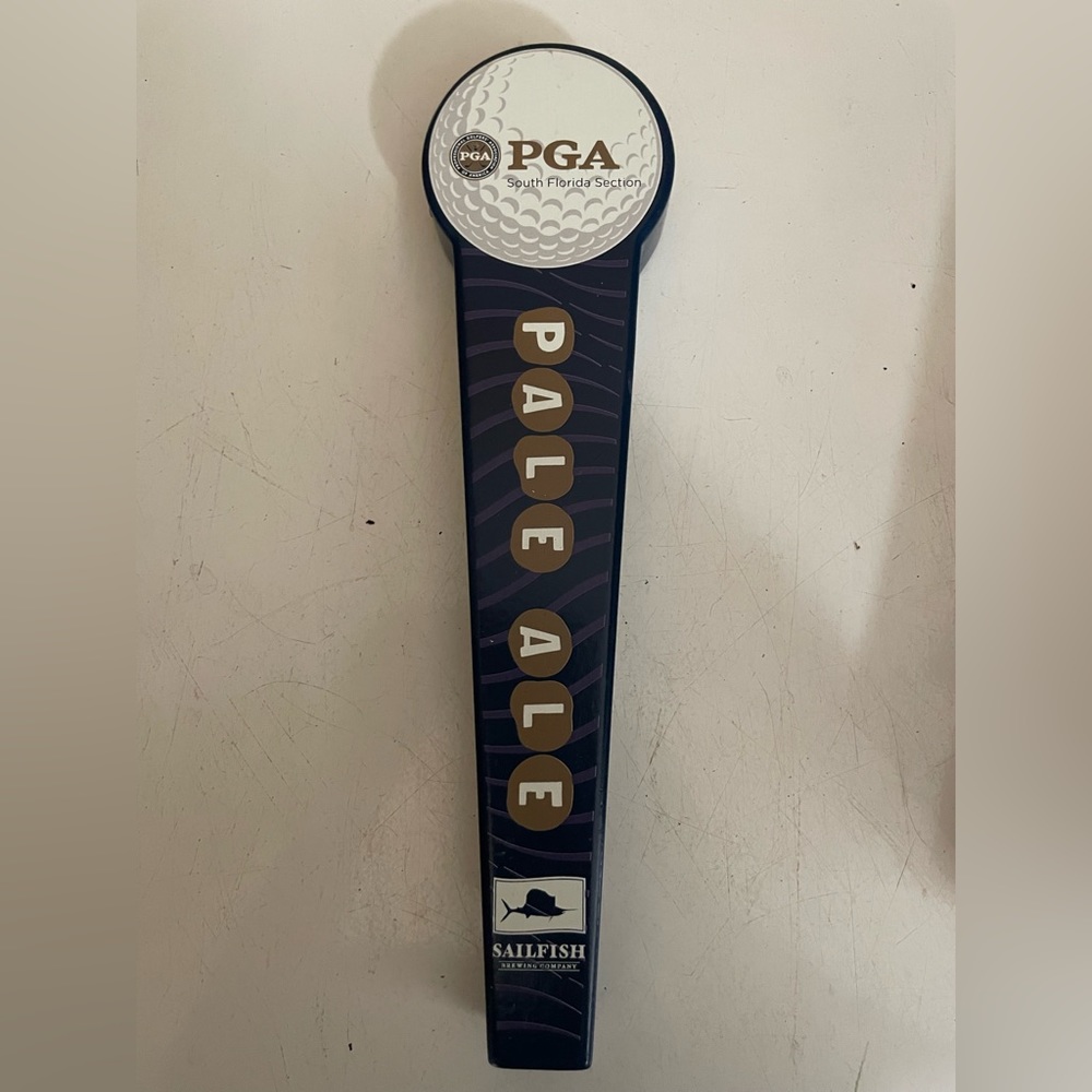 Sailfish Brewing Pga pale ale original tap handle